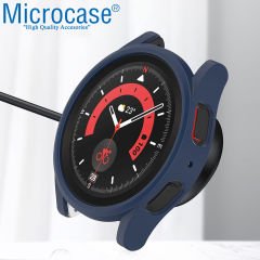 Microcase Samsung Galaxy Watch 5 40 mm Önü Açık Sert Slim Rubber Kılıf - AL3172