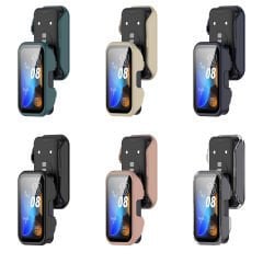 Microcase Huawei Band 8 Ekran Korumalı Sert Rubber Kılıf - AL3173