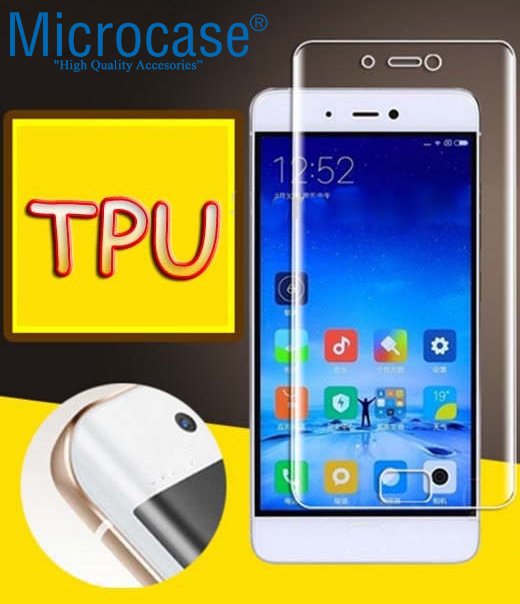Microcase Xiaomi Mi 5S Plus Full Ön Kaplama TPU Soft Koruma Filmi