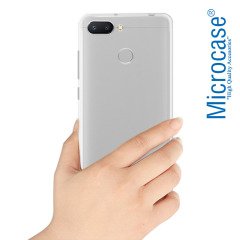 Microcase Xiaomi Redmi 6 İnce 0.2 mm Soft Silikon Kılıf +Tempered