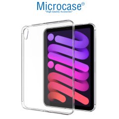 Microcase iPad Mini 6.Nesil 2021 8.3 inch Silikon Tpu Soft Kılıf - Şeffaf