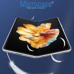 Microcase Xiaomi Mix Fold 3 Sert Kristal Kapak Kılıf - Şeffaf AL3157
