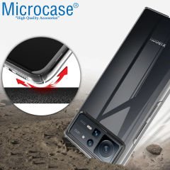 Microcase Xiaomi Mix Fold 3 Sert Kristal Kapak Kılıf - Şeffaf AL3157