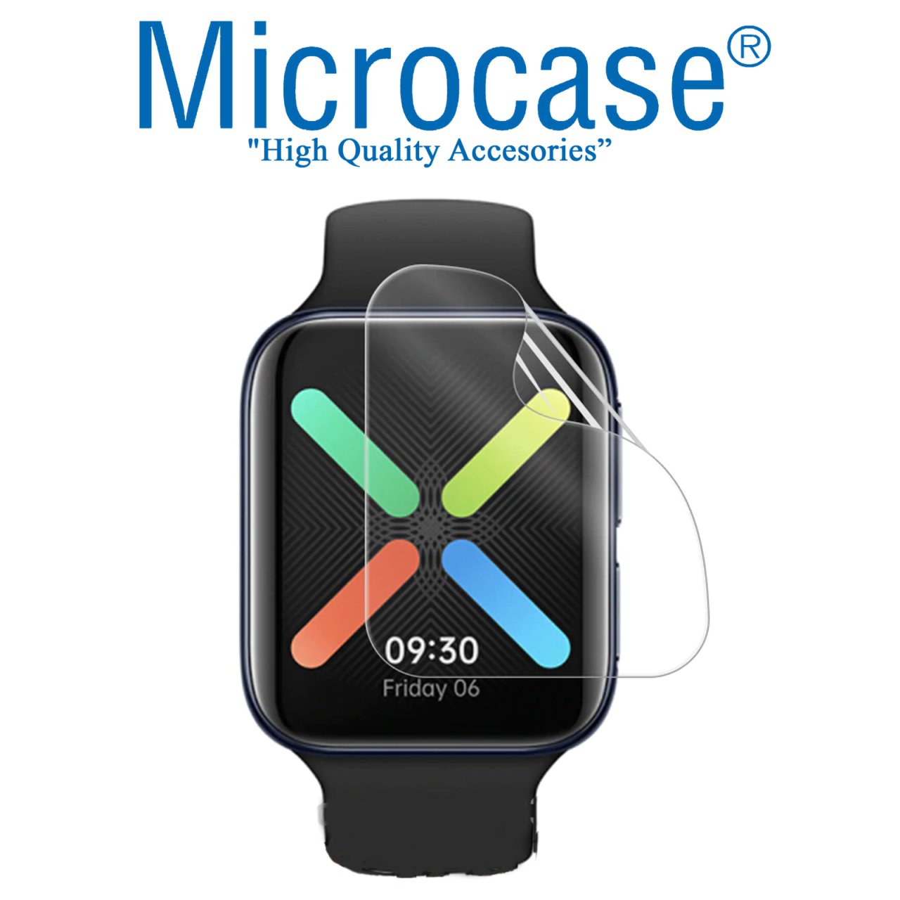 Microcase Oppo Watch 41 mm Esnek Ekran Koruma Filmi