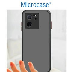 Microcase Xiaomi 13T / 13T Pro / K60 Ultra London Serisi Darbeye Dayanıklı Kılıf - Siyah AL3415