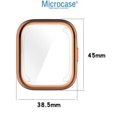 Microcase Amazfit Active Önü Kapalı Silikon Kılıf - AL3173
