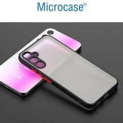 Microcase Samsung Galaxy S23 FE London Serisi Darbeye Dayanıklı Kılıf - Siyah AL3415