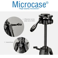 Microcase Profesyonel DSLR Kamera Tripodu Taşıma Çantalı 157 cm - ALTR462