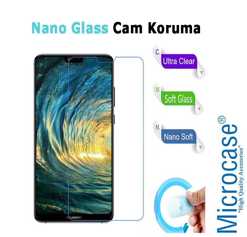 Huawei P20 Lite Nano Glass Cam Ekran Koruma