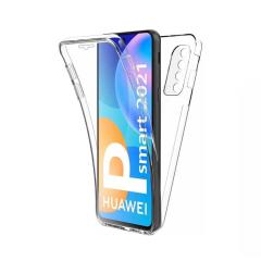 Microcase Huawei P Smart 2021 360 Tpu Serisi Ön Arka Full Cover Şeffaf Kılıf