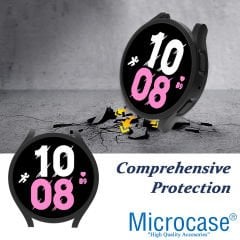 Microcase Samsung Galaxy Watch 5 44 mm Önü Açık Sert Slim Rubber Kılıf - AL3172