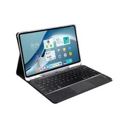 Huawei Matepad 11 2021 Bluetooth Touchpad Klavyeli Kalem Koymalı Kılıf - BKK10