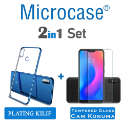 Microcase Xiaomi Redmi 6 Pro Plating SeriesSoft Silikon Kılıf+CAM