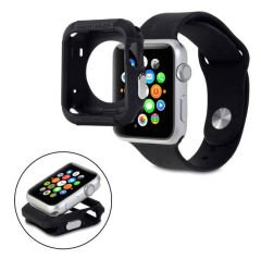 Apple watch 3 S3 Seri 3 42 mm Armor Guard Silikon Kılıf