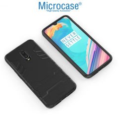 OnePlus 6T Alfa Armor Kılıf + Tam Kaplayan Cam