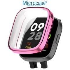 Microcase Xiaomi Redmi Watch 3 Önü Kapalı Silikon Kılıf - AL3173