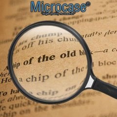 Microcase 130 mm Çap 2.5 X Büyütme El Tipi Büyüteç - AL2491