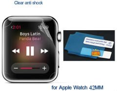 Apple watch 3 S3 Seri 3 42 mm Nano Esnek Cam Ekran Koruma Film