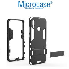 Huawei P Smart 2019 Alfa Armor Kılıf + Tam Kaplayan Cam