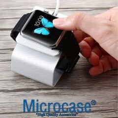 Microcase Apple Watch 9 41mm için Alüminyum Şarj Standı - AL3075