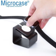 Microcase Apple Watch 9 41mm için Alüminyum Şarj Standı - AL3075