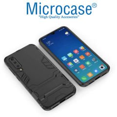 Xiaomi Mi 9 Alfa Armor Kılıf + Tam Kaplayan Cam