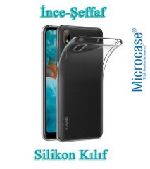 Microcase Huawei Y5 2019 Ultra İnce 0.2 mm Soft Silikon Kılıf + Tempered Glass Cam Koruma (SEÇENEKLİ)
