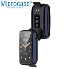 Microcase Xiaomi Mi Band 7 Pro Önü Kapalı Tasarım Silikon Kılıf - AL3173