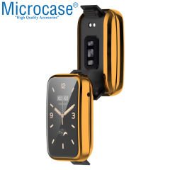 Microcase Xiaomi Mi Band 7 Pro Önü Kapalı Tasarım Silikon Kılıf - AL3173