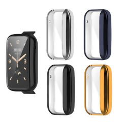 Microcase Xiaomi Mi Band 7 Pro Önü Kapalı Tasarım Silikon Kılıf - AL3173