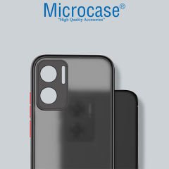 Microcase Xiaomi Redmi Note 11E / Redmi 10 5G London Serisi Darbeye Dayanıklı Kılıf - Siyah AL3415