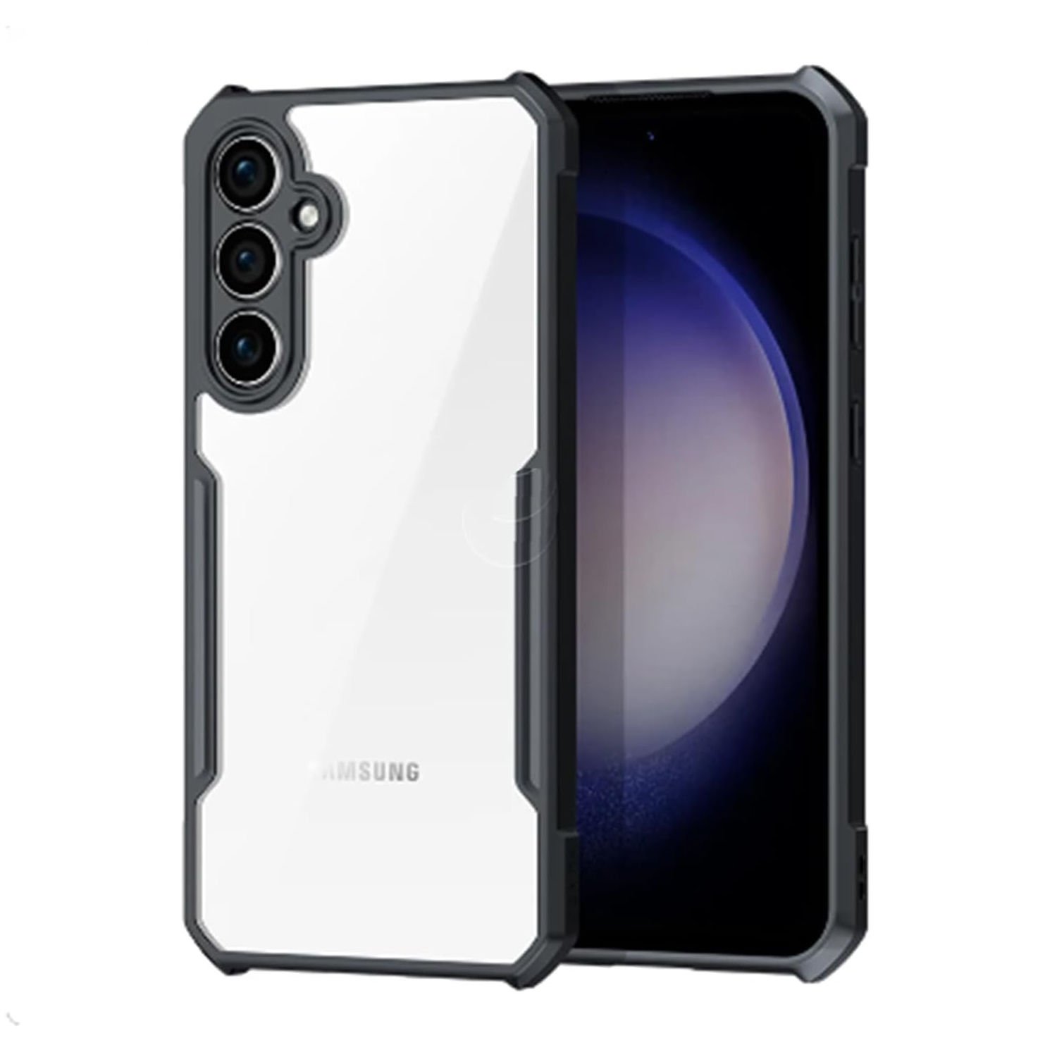 Microcase Samsung Galaxy S23 FE ile uyumlu Airbag Serisi Darbeye Dayanıklı Köşe Korumalı Tpu Kılıf - AL3370