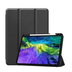 Microcase Apple iPad Mini 6 8.3 2021 Kalem Koymalı Standlı Deri Kılıf -Siyah