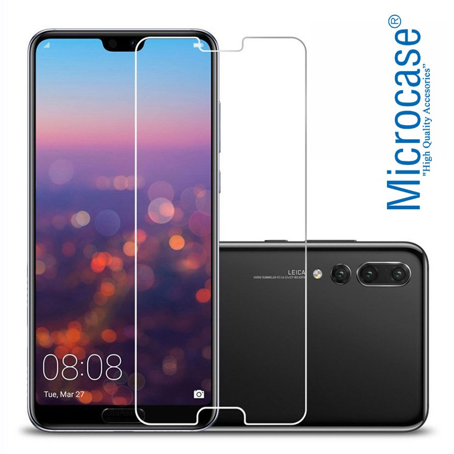 Huawei P20 Tempered Glass Cam Ekran Koruma