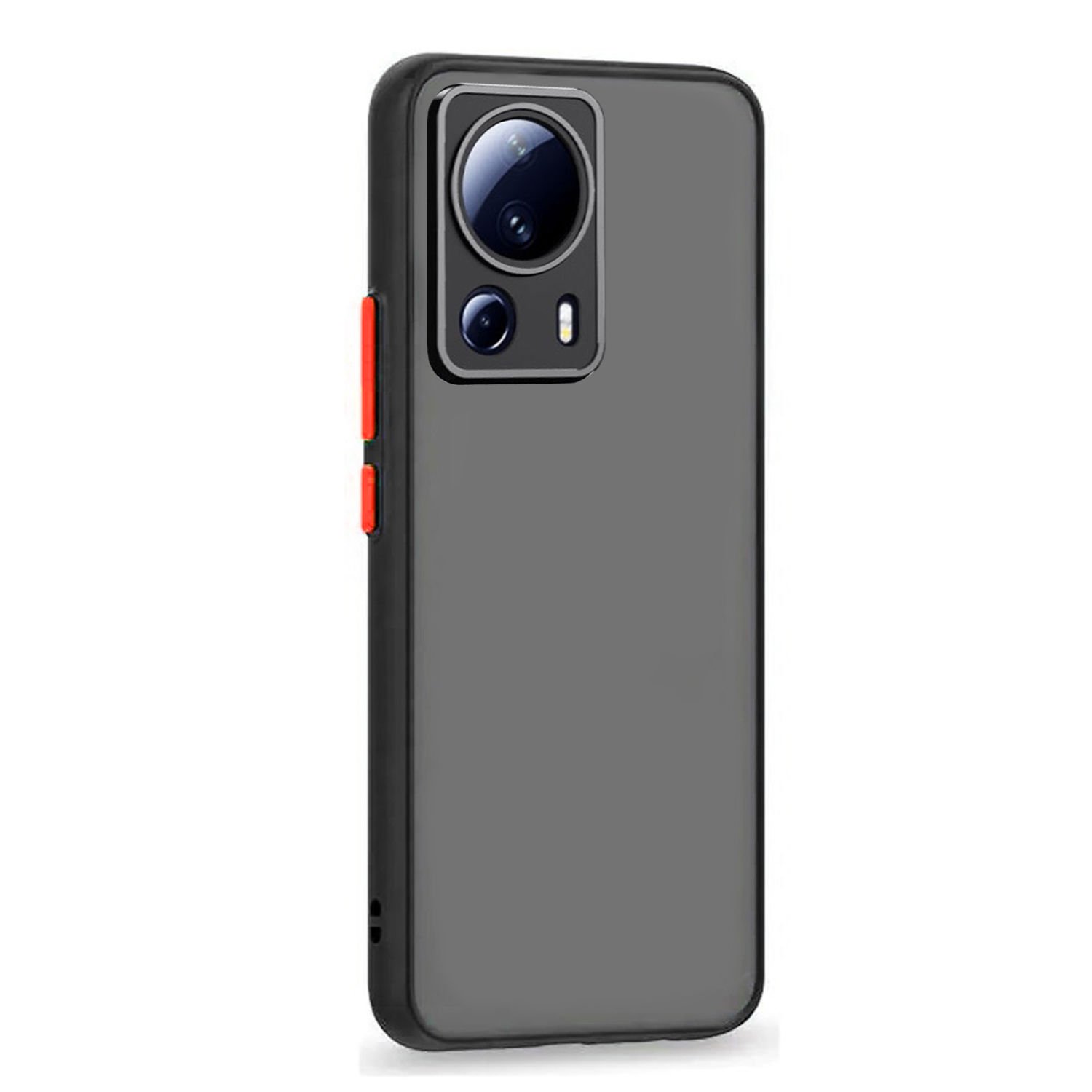Microcase Xiaomi 13 Lite / Civi 2 London Serisi Darbeye Dayanıklı Kılıf - Siyah AL3415