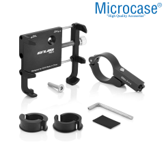 Microcase Pro 3 Alüminyum Ayarlanabilir Motosiklet Bisiklet Scooter Telefon Tutucu - AL5093