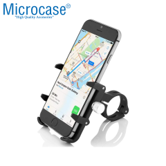 Microcase Pro 3 Alüminyum Ayarlanabilir Motosiklet Bisiklet Scooter Telefon Tutucu - AL5093