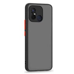 Microcase Xiaomi Redmi 12C / Redmi 11A London Serisi Darbeye Dayanıklı Kılıf - Siyah AL3415