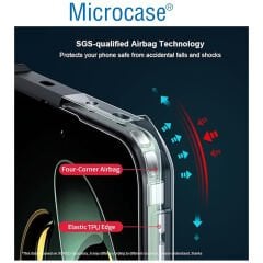 Microcase Tecno Spark 10C ile uyumlu Airbag Serisi Darbeye Dayanıklı Köşe Korumalı Tpu Kılıf - AL3370