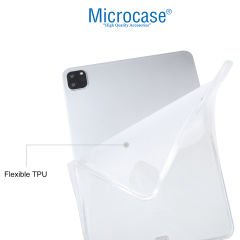 Microcase Apple iPad Pro 11  2024 Tablet TPU Silikon Soft Kılıf - AL3284