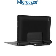 Microcase Yoga Tab 11 YT-J706F 11'' Delüx Leather Standlı Kılıf - Siyah