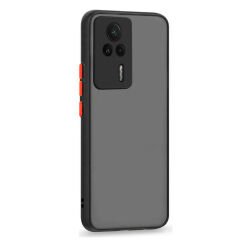 Microcase Xiaomi Redmi K60E London Serisi Darbeye Dayanıklı Kılıf - Siyah AL3415