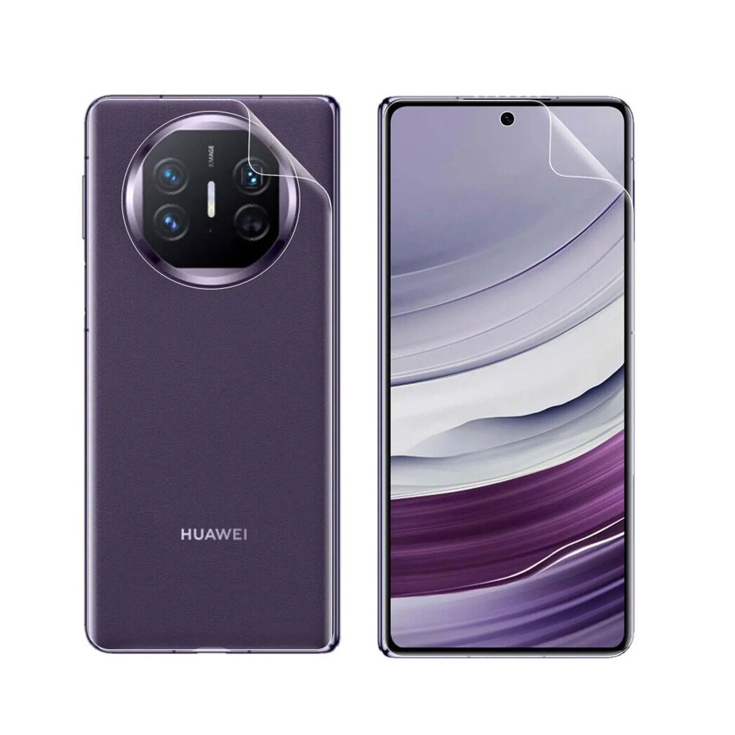 Microcase Huawei Mate X5 Hydrogel Esnek Ön Arka Koruma Filmi - AL3426
