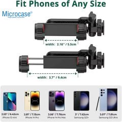 Microcase Çok Fonksiyonlu Döner Başlıklı Telefon Tutucu Parça - AL4982