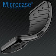 Microcase Vivo Y36  Batman Serisi Yüzük Standlı Armor Kılıf - Siyah AL3349