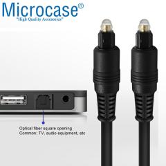Microcase Dijital Fiber Optik Ses Kablosu-  3 Metre AL2781