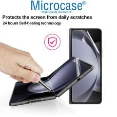 Microcase Google Pixel Fold Hydrogel Esnek Ön Arka Koruma Filmi - AL3426