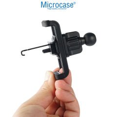 Microcase Araç İçi Izgaralıktan 17 mm Top Başlıklı Telefon Tutucu Parçası - AL4983