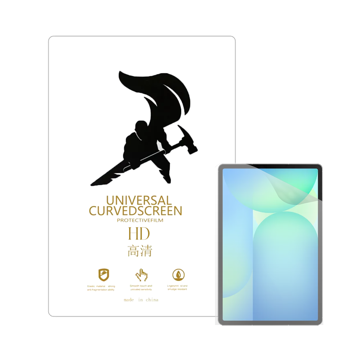 Microcase Samsung Galaxy Tab S10 FE Plus Tablet ile Uyumlu Full Tpu Nano Ön Ekran Koruma Filmi EKM104