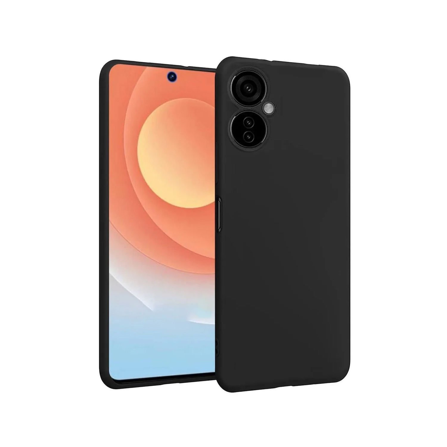 Microcase Tecno Camon 19 Neo Elektrocase Serisi Silikon Kılıf - Siyah AL3340
